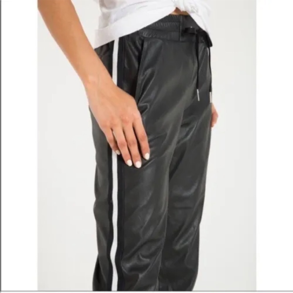 NOT FOR SALE ❌❌❌ NWT N:Philanthropy Seven Faux Leather Joggers Size Large
